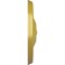 Ekena Millwork Reece Ceiling Medallion (Fits Canopies up to 2 3/8"), Hand-Painted Rich Gold, 12"OD x 1 3/4"P CM12RERGS - alternate 3